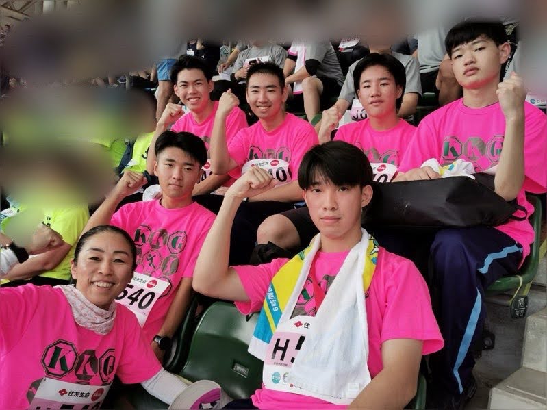 陸上部-6時間リレーマラソンに参加しました。