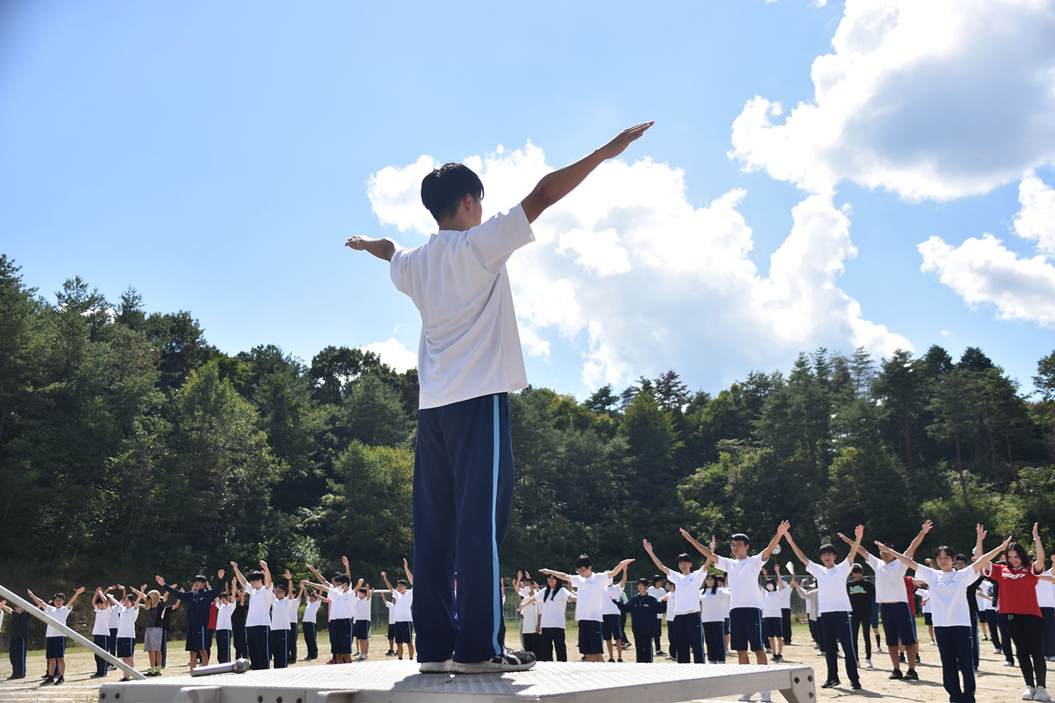 体育祭迫る３（午後は全学年合同体育）