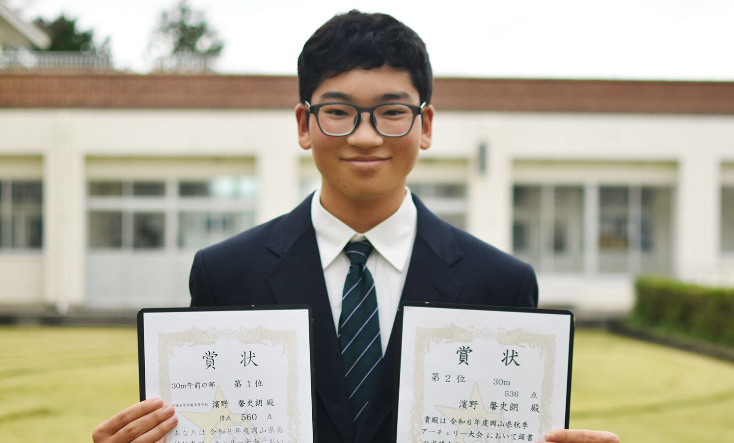 【アーチェリー部】岡山県秋季大会で１位！