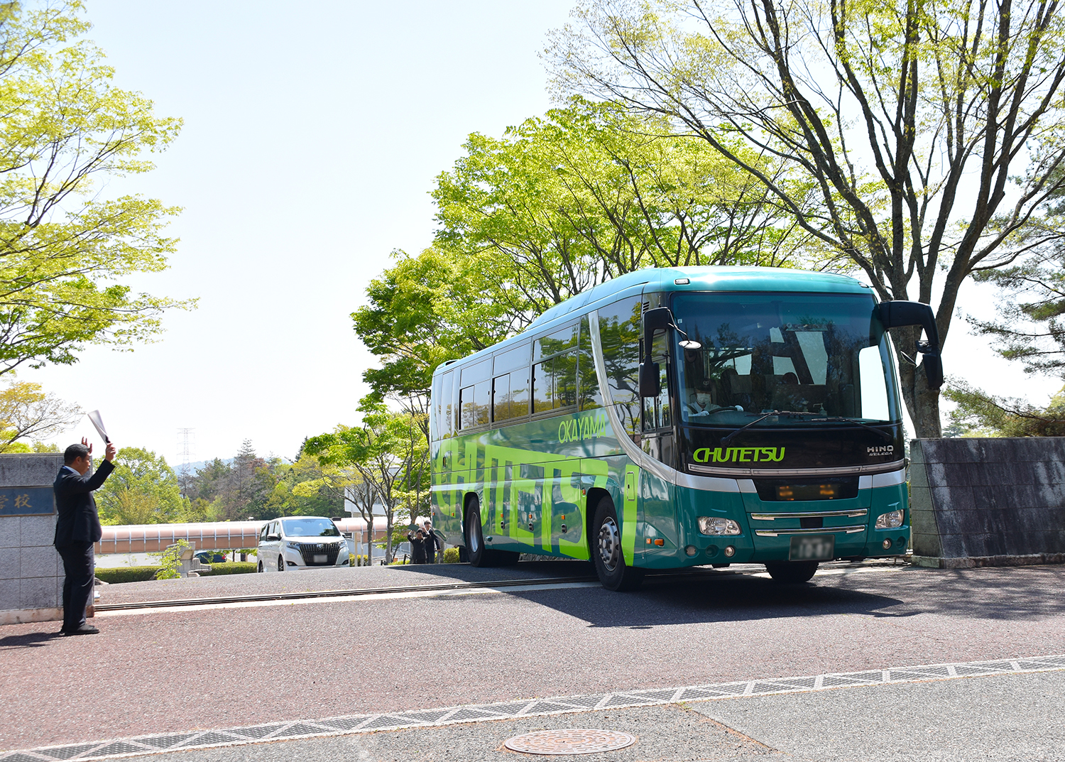 今年度最初の帰省日です
