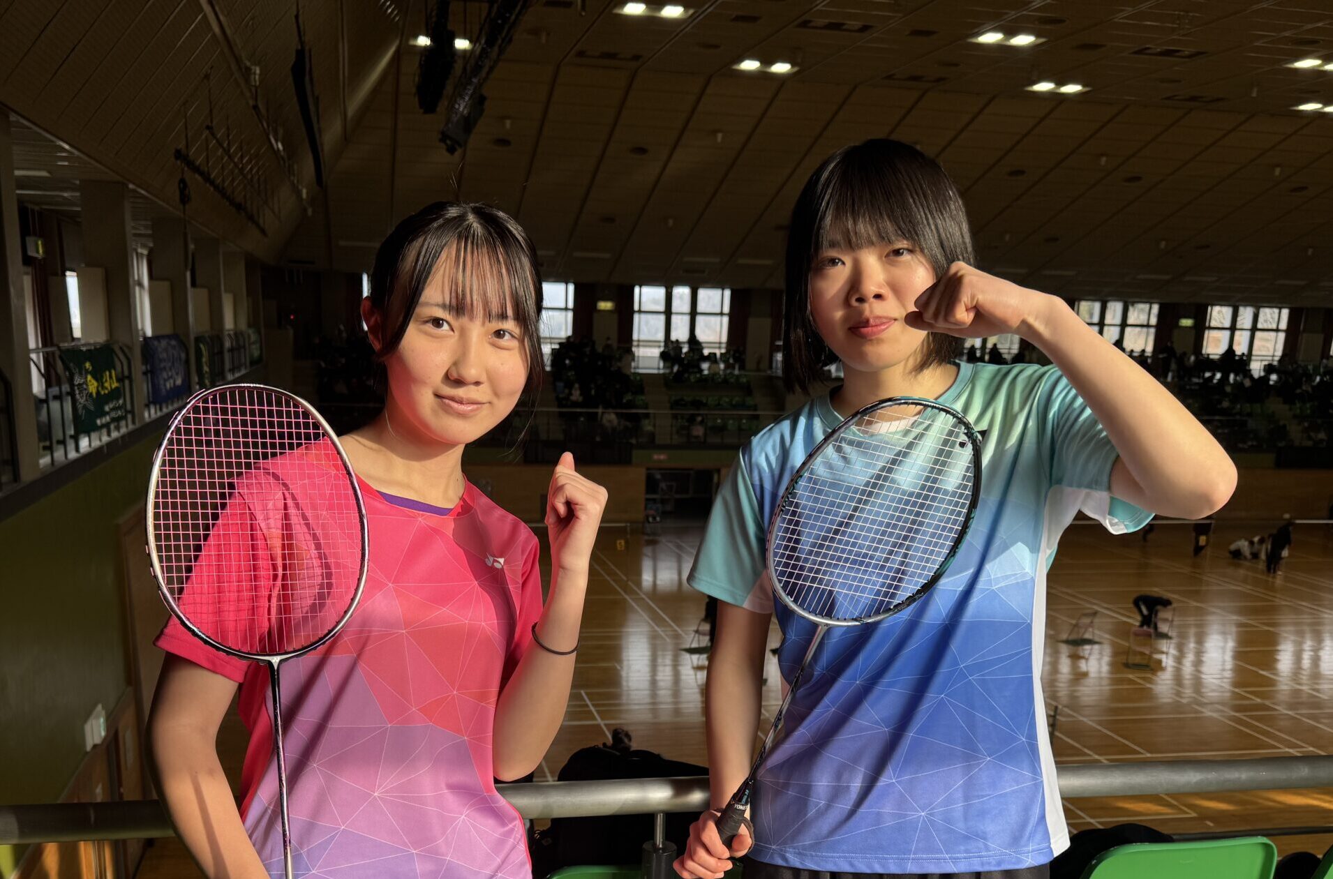 バドミントン部【岡山県高等学校バドミントン競技新人大会】