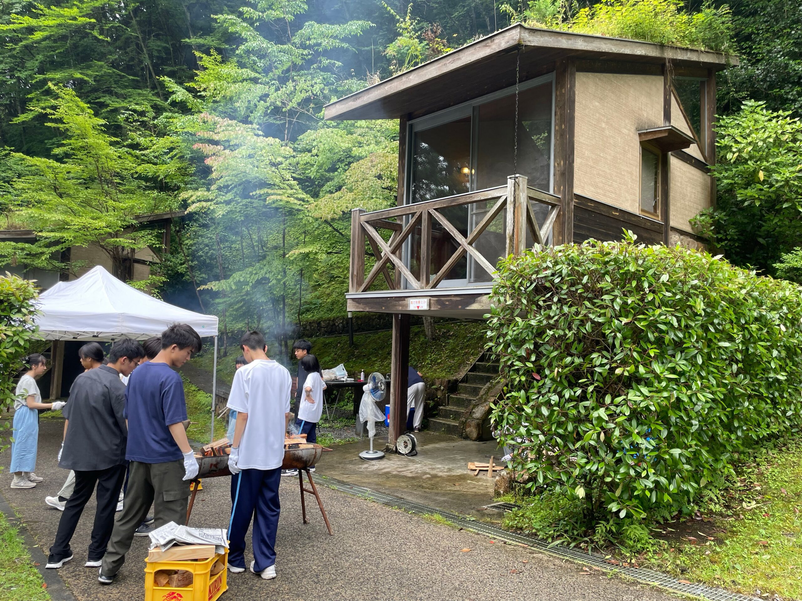 【アウトドア同好会】初キャンプ