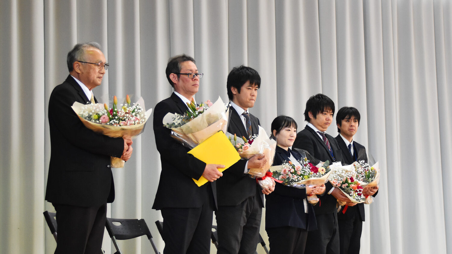 令和5年度 表彰式・後期終業式（修了式）・退任式