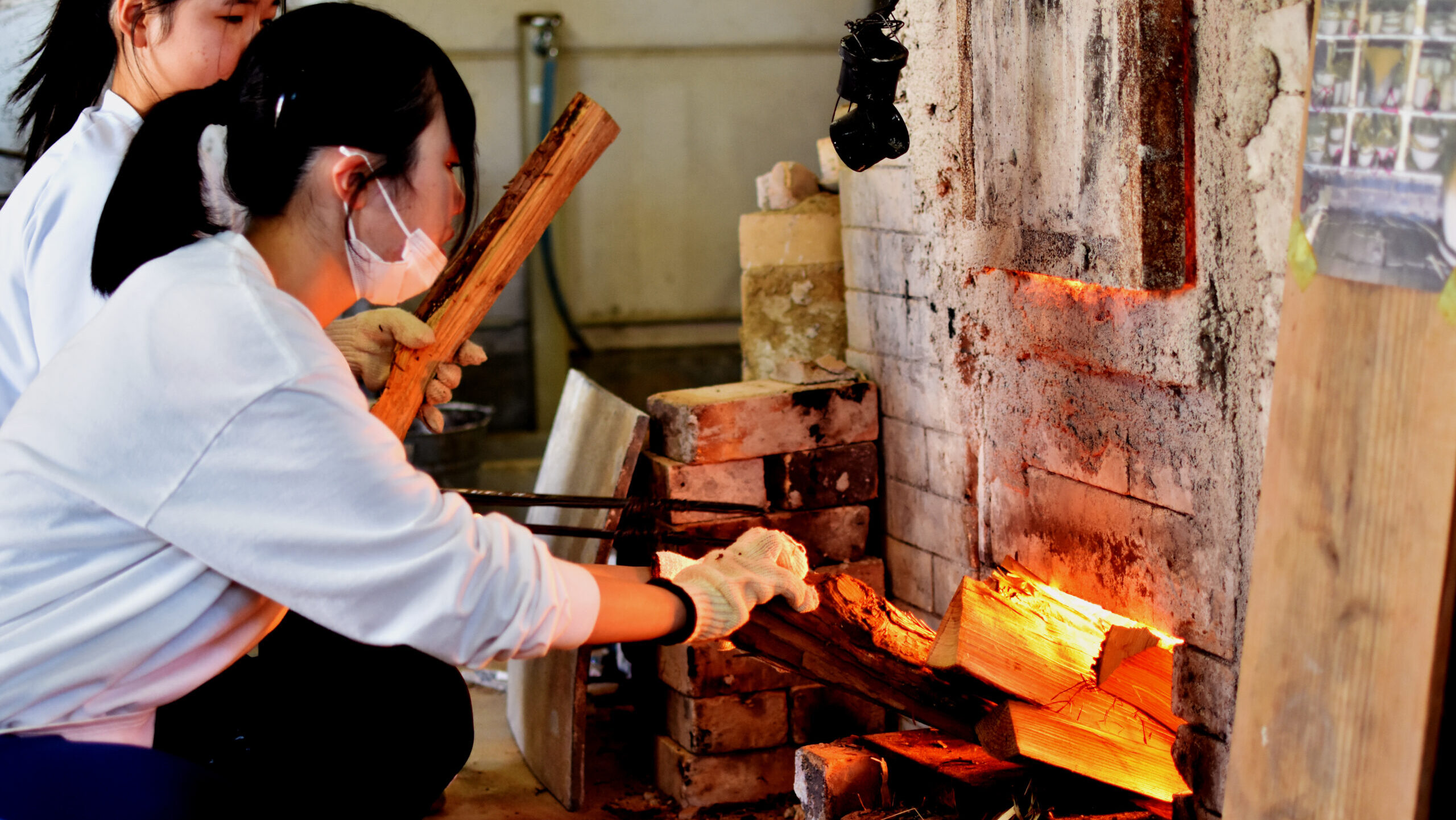 【陶芸デザインコース】登り窯焼成実習（最終日）