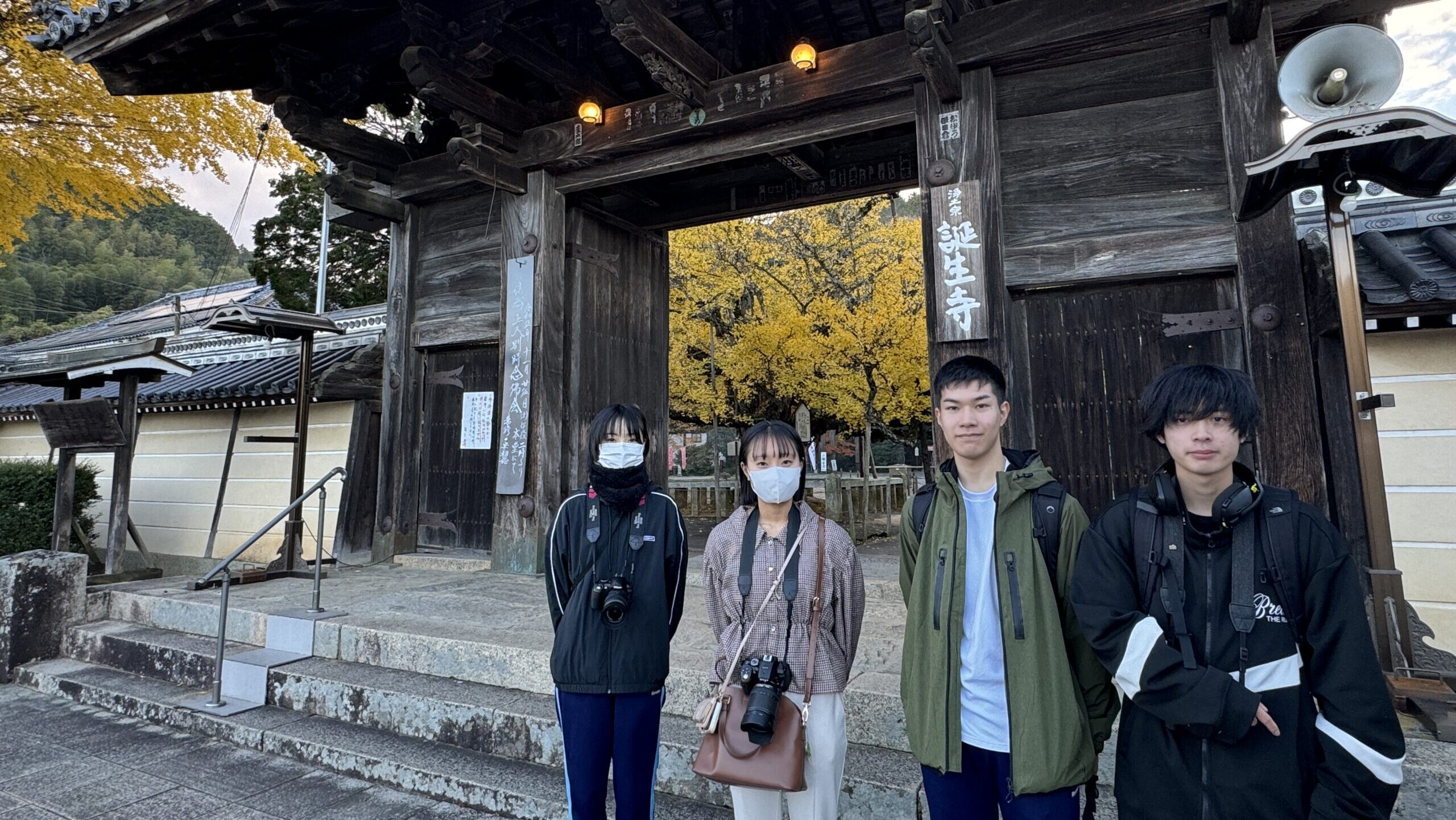 新聞写真部　秋の撮影旅行