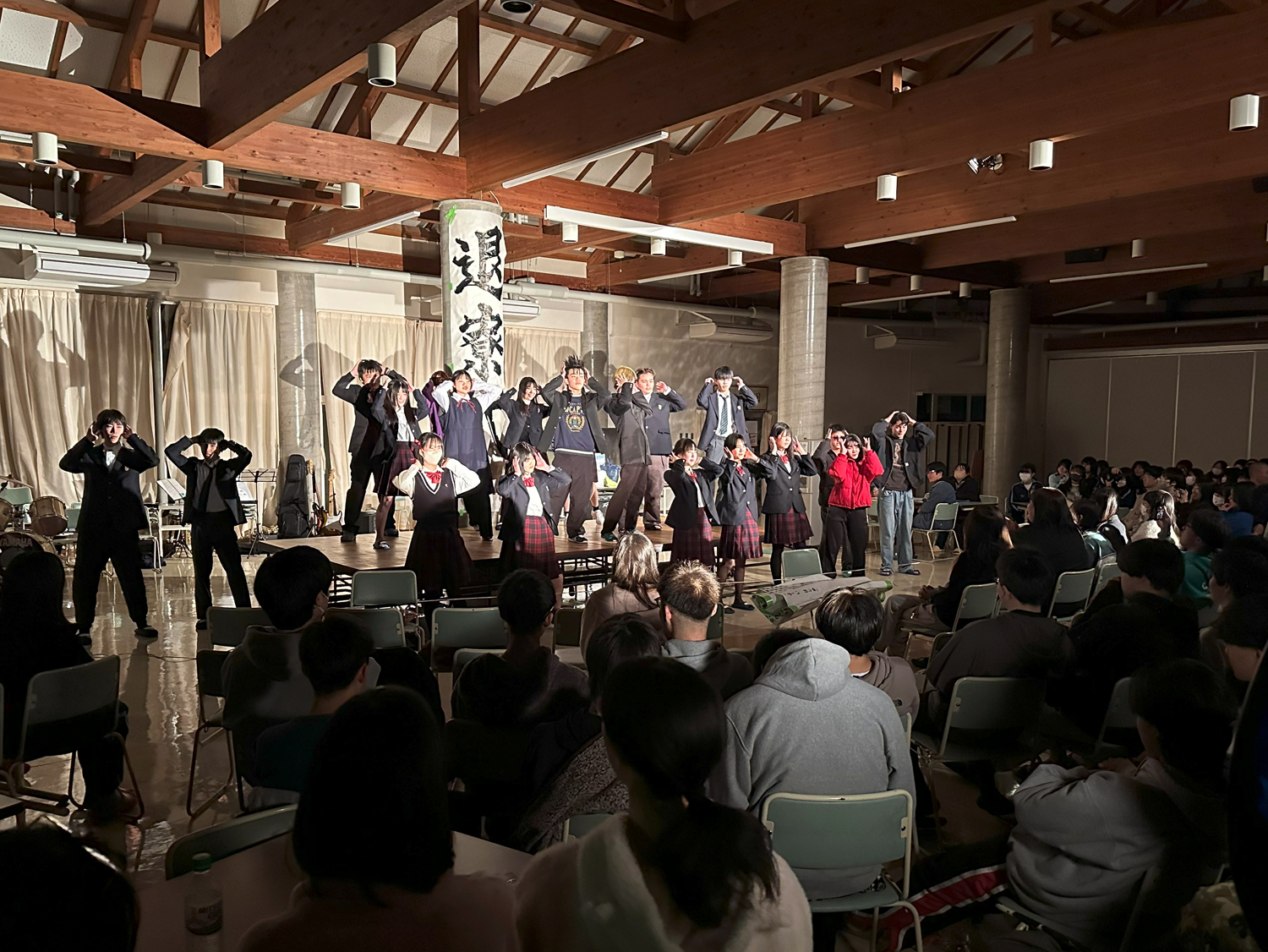 3年間の思いを込めて！【退寮式】