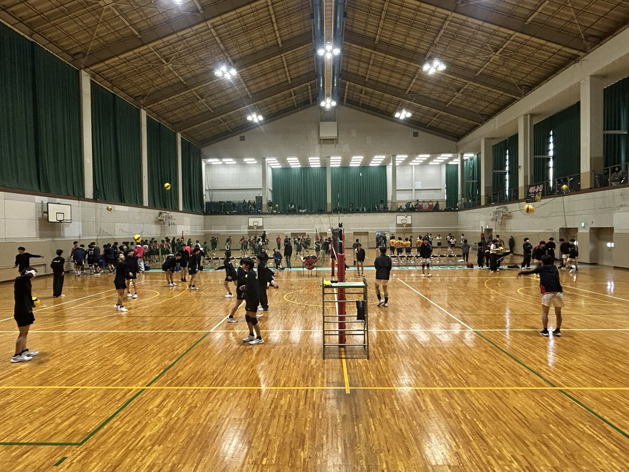 バレーボール部　備前支部バレーボールフェスティバル参加